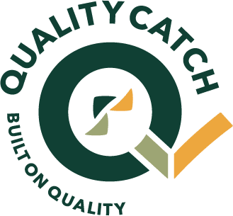 PJ Dick Quality Catch Built on Quality Badge