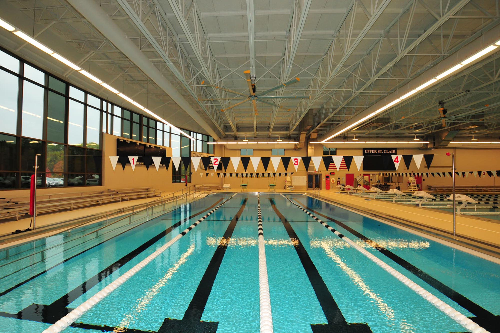 Upper St. Clair School District Pool Interior