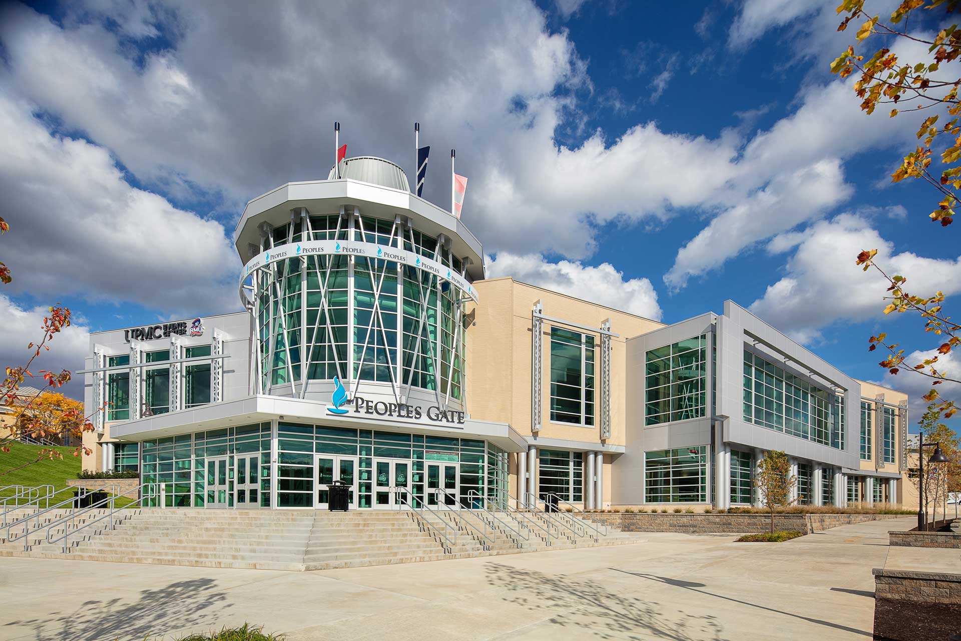 UPMC Events Center Exterior Entryway